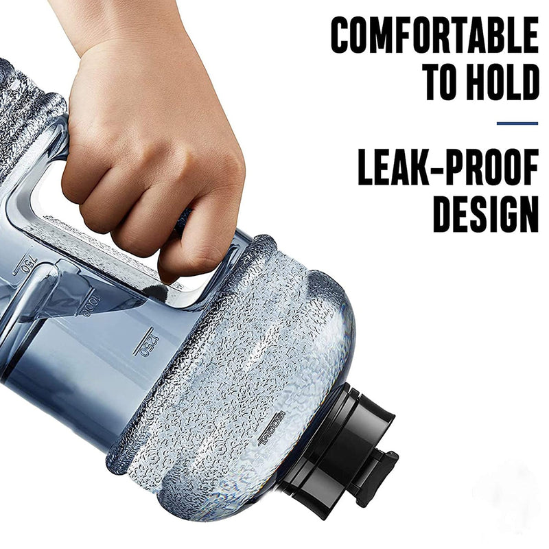 4828 Sports Gym 1.5 Liters Gallon Water Bottle With Mixer And Strainer